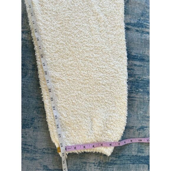 Skims Cozy Fluffy Knit Jogger Lounge Pants in Bone Size 2X / 3X - Picture 5 of 5